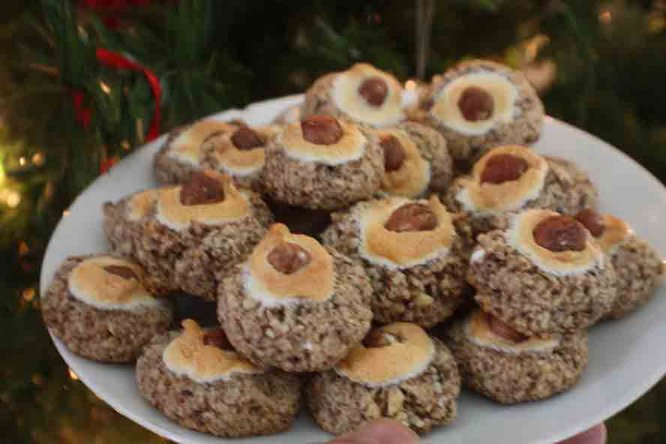 Hazelnut Macaroons, Hasselnüssmakaronen