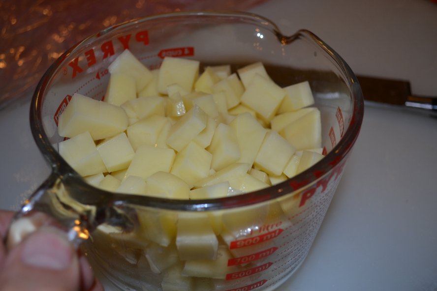 Potatoes diced 