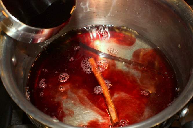 Simmering Cherry Soup 